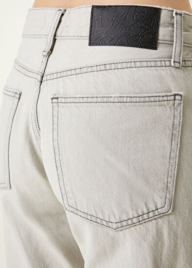 Beymen Club Taş Geniş Paça Jean Pantolon - 4