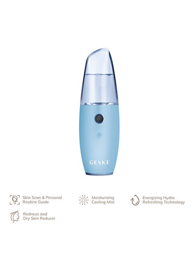 Geske Facial Hydration Refresher Mavi 4'ü 1 Arada Yüz Nemlendirici Tazeleyici Cilt Bakım Cihazı - 6