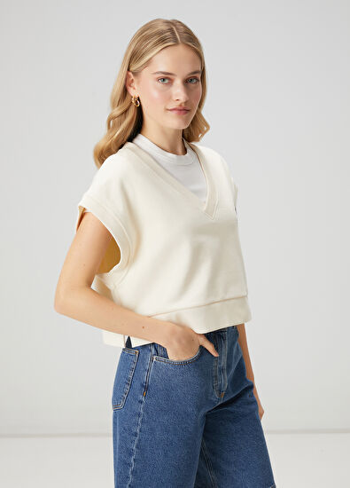 Beymen Club Ecru Sweater - 5