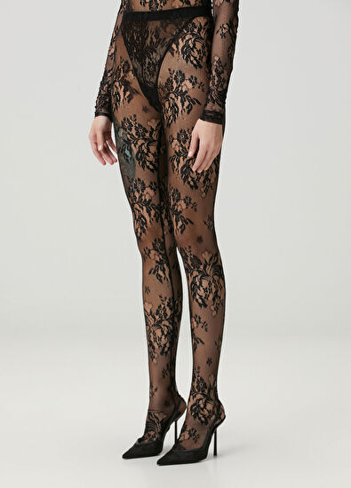 Wardrobe Nyc Black Lace Leggings - 3
