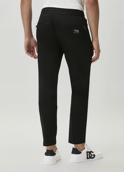 Dolce&Gabbana Black Waist Corded Pants - 3