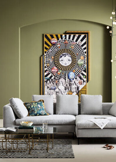 Kare Design Flower Bloom Cream Gold Dekoratif Kase 25cm - 3