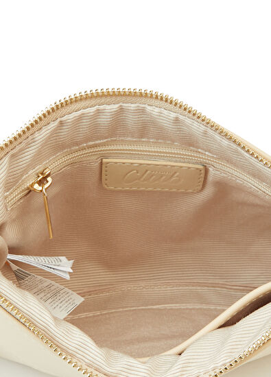 Beymen Club Beige Logo Detailed Women's Crossbody Bag - 5