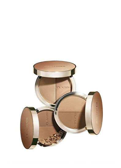 Clarins 02 Ever Bronze Kompakt Orta Bronz Pudra - 5