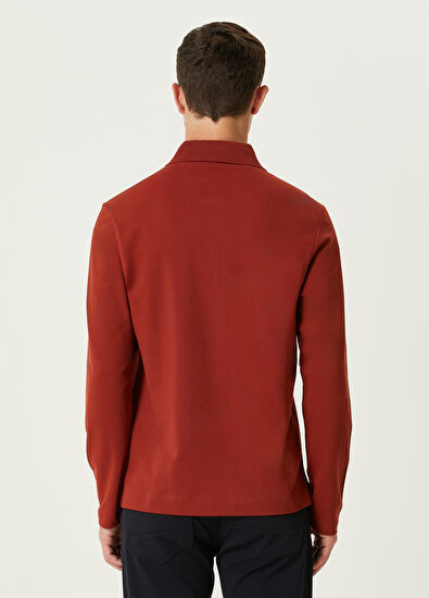 Comfort Fit Turuncu Polo Sweatshirt Beymen Club Comfort Fit Turuncu Polo Sweatshirt - 5