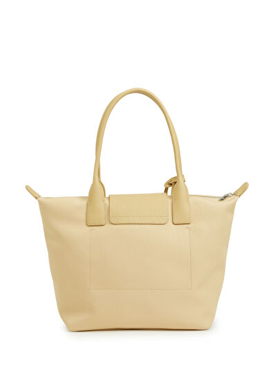 Beymen Club City Medium Beige Women's Shopping Bag - 4