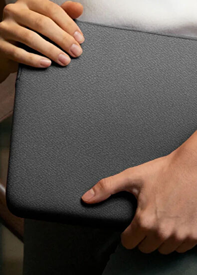 Cyprus Kahverengi 14" Su Geçirmez Neopren Kumaş Laptop Çantası - Görsel 4