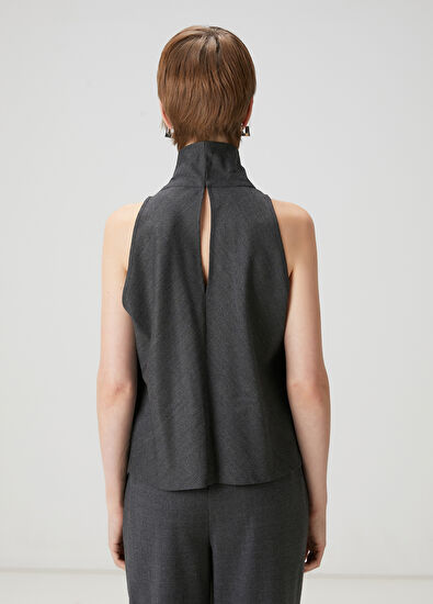 Beymen Club Anthracite Blouse - 6