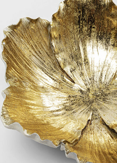 Kare Design Flower Bloom Cream Gold Dekoratif Kase 25cm - 4