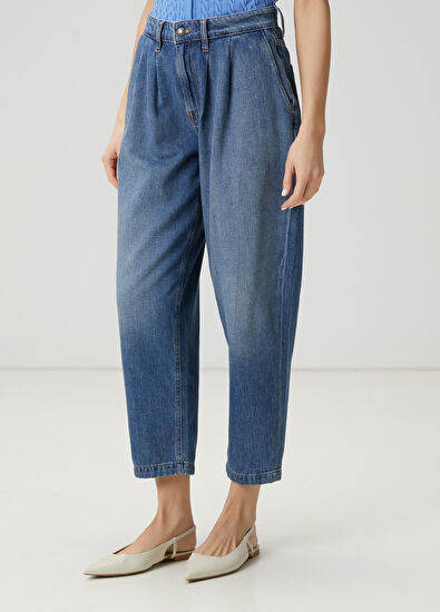 Beymen Club Blue Carrot Form Jeans - 5