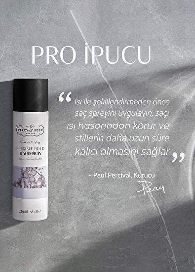 Percy & Reed Session Styling Esnek Tutuşlu Saç Sprey 250 ml - 4