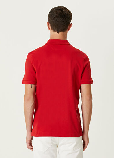 Beymen Club Red Polo Neck T-Shirt - 5
