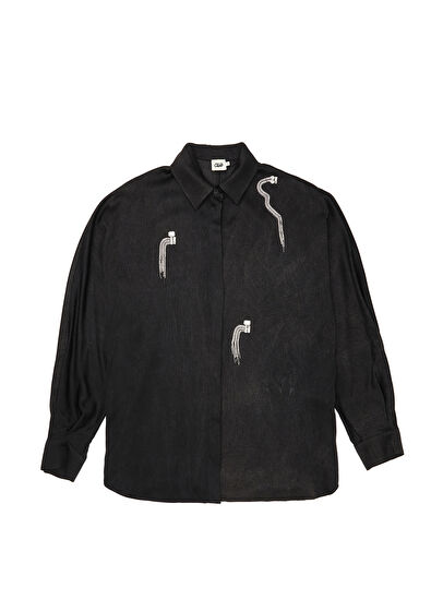 Beymen Club Taş İşlemeli Gömlek - 7