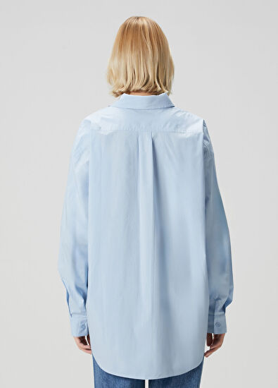 The Frankie Shop Light Blue Shirt - 4