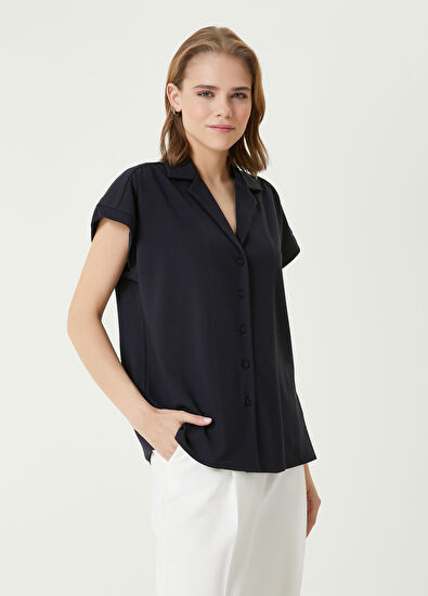Beymen Club Navy Blue Blouse - 3