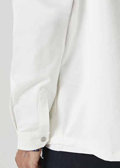 Beymen Club Kırık Beyaz Dış Gömlek - 7