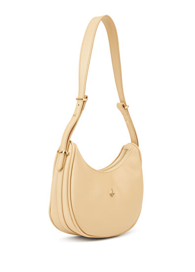 Beymen Club Nude Logo Detaylı Kadın Omuz Çantası - 3