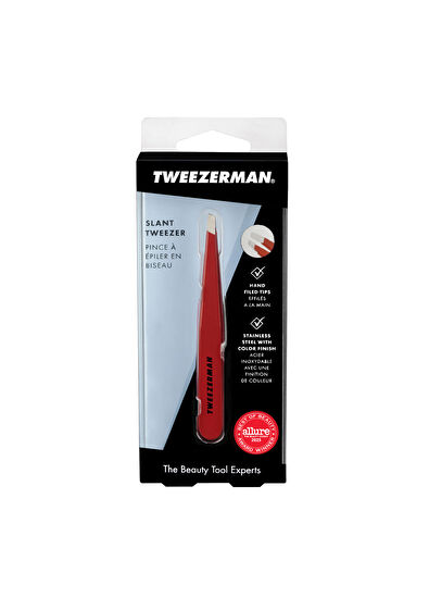 Tweezerman Slant Tweezer Signature Red Kırmızı Cımbız - 7