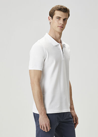 Beymen Club Beyaz Polo Yaka T-shirt - 3