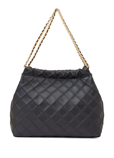 Tory Burch Fleming Siyah Kadın Deri Çanta - 4