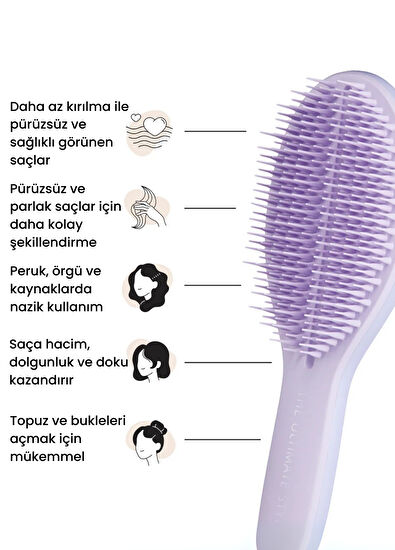 Tangle Teezer The Ultimate Styler Dry Lilac Cloud Hair Brush - 3