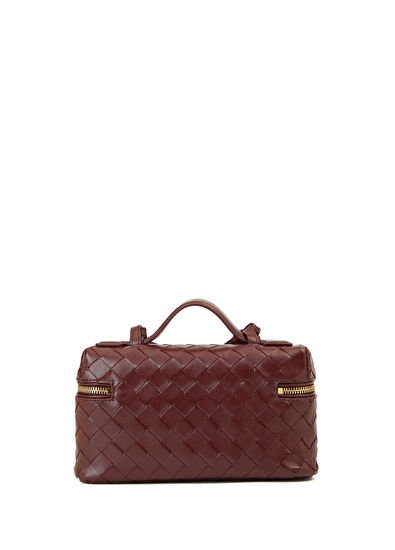 Bang Bang Vanity Bordo Kadın Deri Çanta - Görsel 5