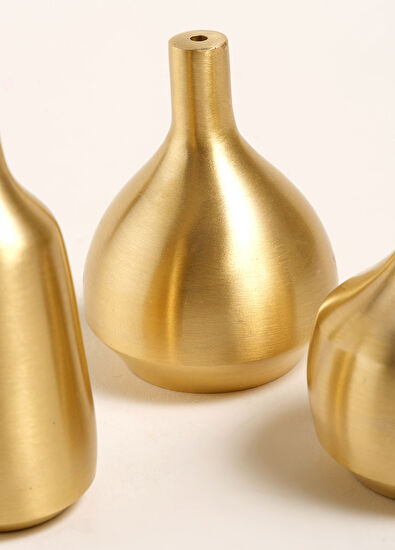 Zsa Zsa Zsu Lotus Mat Altın Pirinç Tütsü Tutucu - 3