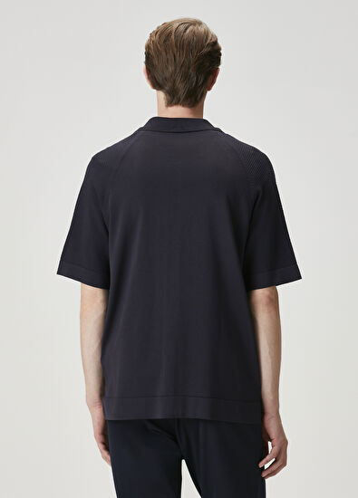 Beymen Club Koyu Lacivert Polo Yaka Triko Gömlek - 5