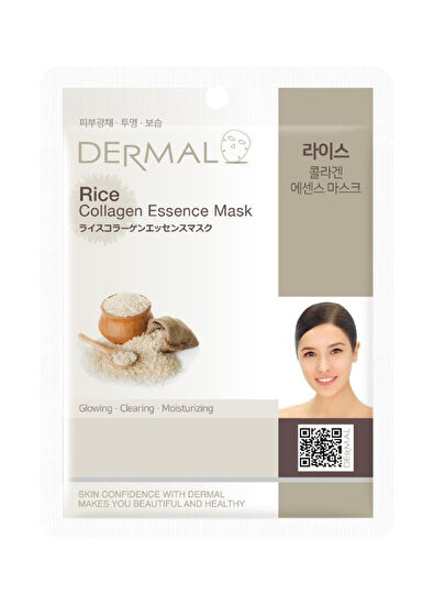 Dermal Rice Collagen Purifying Hydrating Tone Equalizer 10-Pack Face Mask - 6