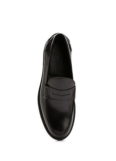 Beymen Club Siyah Erkek Deri Loafer - 4