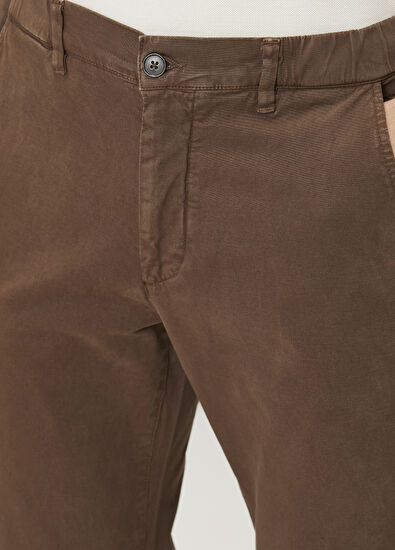 Beymen Club Brown Organic Cotton Sports Pants - 4