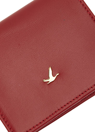 Beymen Club Red Women's Leather Wallet - 5