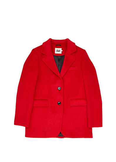 Beymen Club Kırmızı Yün Ceket - 7