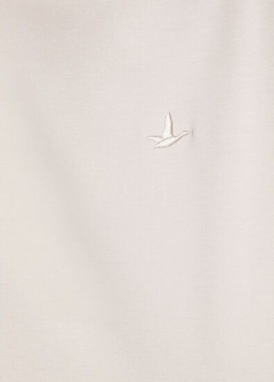 Beymen Club Beige Basic T-Shirt - 7