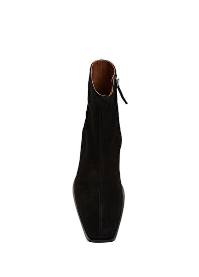 Siyah Erkek Süet Bot - Görsel 5