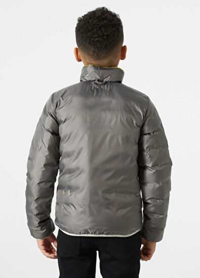 Helly Hansen JR Marka Çift Taraflı Giyilebilir Unisex Çocuk Mont - 7