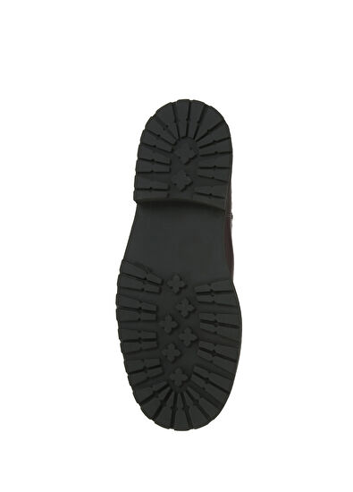 Beymen Club Bordo Kadın Deri Bot - 5