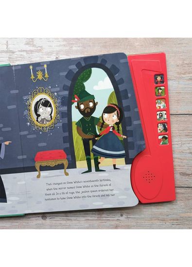North Parade Publishing - Snow White Jumbo 6 Button Sound Book Yabancı ...