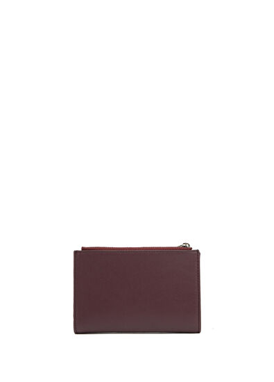Beymen Club Burgundy Women's Leather Wallet - 3