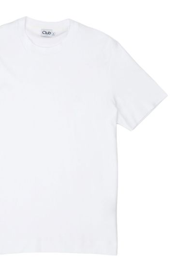 Beymen Club Basic Fit Kırık Beyaz Compact Jersey T-shirt - 7