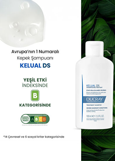Ducray Kelual DS Shampoo Kepeklenme ve Kaşıntı Karşıtı Şampuan 100 ml - 6