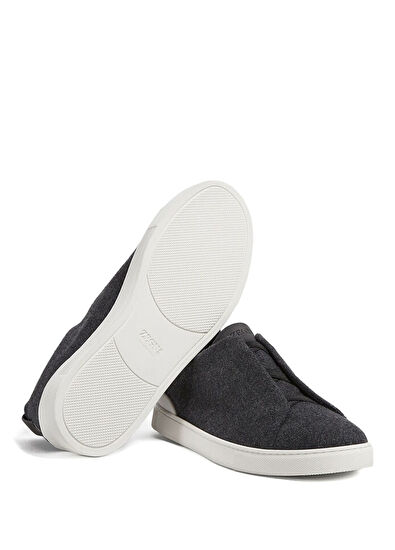 Koyu Gri Erkek Sneaker - Görsel 7