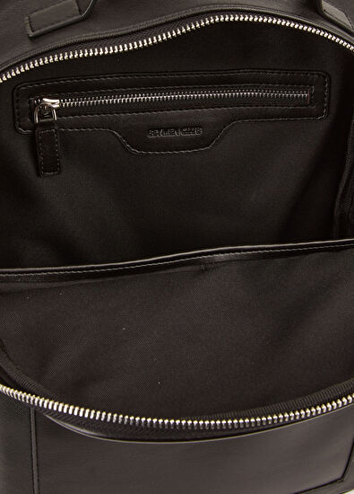 Beymen Club Siyah Logolu Erkek Sırt Çantası - 5