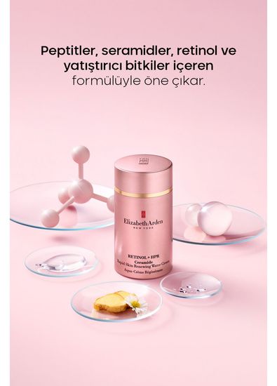 Elizabeth Arden Retinol + HPR Ceramide Water Cream Retinol Su Bazlı Nemlendirici Kırışıklık Karşıtı Yüz Kremi 50  ml  - 3