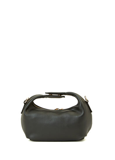 Beymen Club Black Women's Leather Crossbody Bag - 4