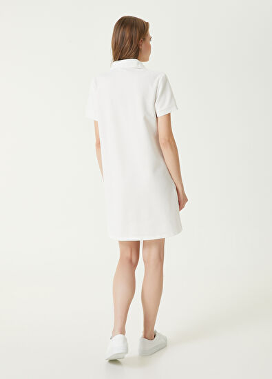 Beymen Club Off White Mini Polo Dress - 6
