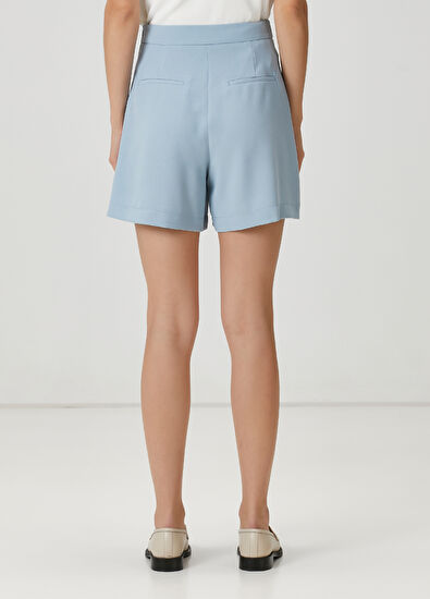 Beymen Club Light Blue Crepe Skorts - 4