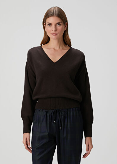 Sa Su Phi Brown Wool Sweater - 3