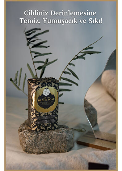 Nesti Dante Luxury Black Intensive Care Vegan Care Bar Soap 250 g - 5