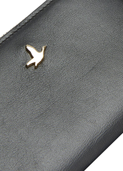 Beymen Club Siyah Kadın Deri Cüzdan - 5